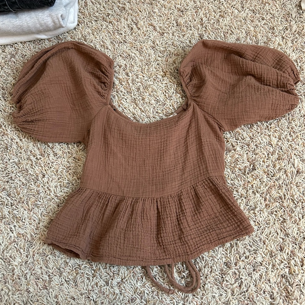Altar’d State Top with Tie Back